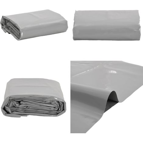 Abdeckplane Grau 1,5x6 m 600 g/m² - Abdeckplane - Planen - Wasserdichte Plane - Wetterfeste Plane - Campingplane - Home & Living (1/5)
