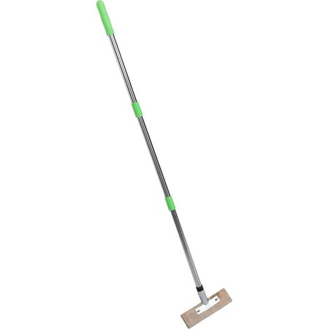 Brosse de nettoyage cheminée à poils métalliques avec long manche (1/5)