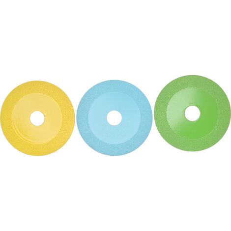 Disque de coupe pour verre en 3 parties - Lame de scie diamantée ultra-mince pour la découpe du verre et le meulage des carreaux de céramique (1/5)