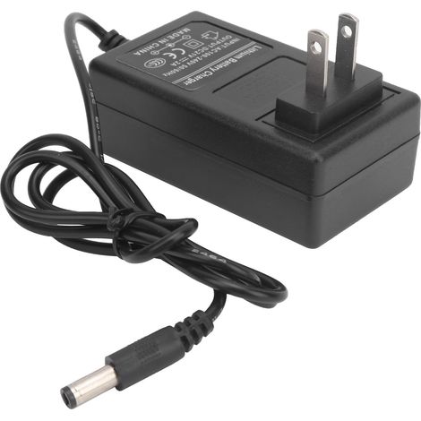Chargeur de batterie au lithium 21 V 2 A, adaptateur secteur avec protection contre les surtensions, prise américaine 100-240 V (1/5)