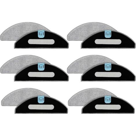 Practical wipes for robot sweepers, replacement parts for robot sweepers, microfiber mops (1/4)