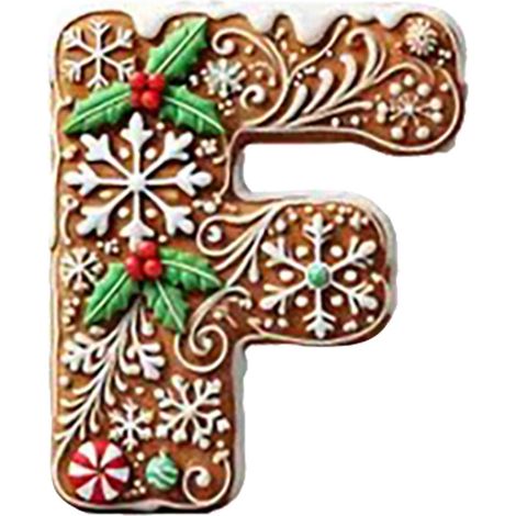 Ornement Lettre - Décoration Arbre De Noël Personnalisée Forme Flocon De Neige - Initiale Alphabet - Lot De 1 Pièce (1/3)