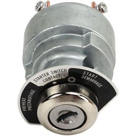Interrupteur d'allumage 183827, interrupteur à clé de démarreur pour moteur Kubota D722 D902 D1005 D1105 D1305 V1205 V1305 V1505
