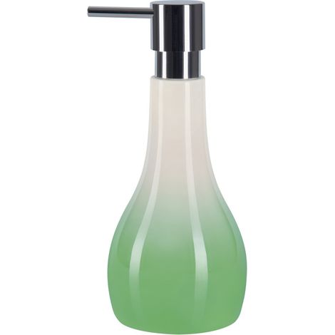 Distributeur de savon Porcelaine BALI Vert Spirella