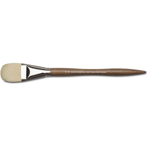 Pinceau peinture à l'huile usé bombé Filbert Winsor et Newton n°20 (1/2)