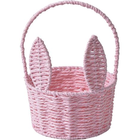 Handgefertigte Picknick- Basketball, 18 x 7,85 x 25 cm, handgemacht, leicht, perfekt für Wohnzimmer, Schlafzimmer, Candy Party, Zuhause, Urlaub (1/5)