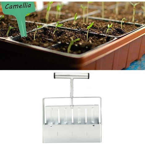 Générateur de semis portatif, façonneur de terre manuel, bac de rétention de terre, outils de jardin (1/5)