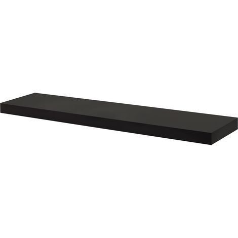 Dolle Wandregal 115 x 25 cm 50 mm schwarz Wandregal (1/2)