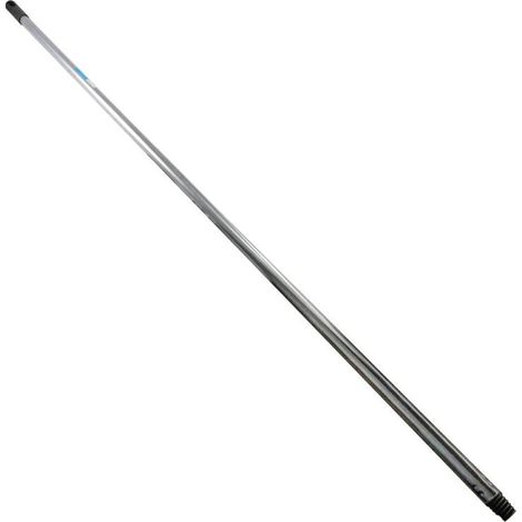 AZNAR mango acero inox 130cmx22mm , Mango metálico de acero inoxidable Alta calidad y resistencia Compatible con cualquier cepillo genéricoLongitud 1300mm. (1/3)