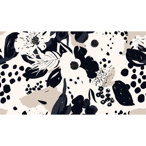 Papier peint panoramique - Fleurs - 130 cm x 74 cm (1/2)
