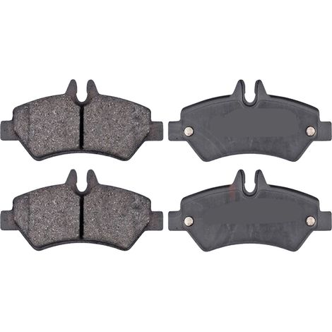 KIT PASTIGLIE FRENO POSTERIORI compatibile con MERCEDES-BENZ SPRINTER 3/3,5-t AUTOBUS / FURGONATO PIANALE PIATTO/TELAIO (B906) / PASTIGLIE FRENANTI AUTO OEM 37555, / SOSTITUZIONE DIRETTA / BASSA POLVE