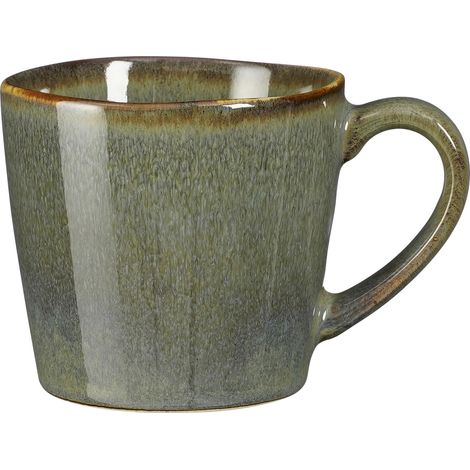 Mica Decorations Tasse Racco stoneware 7,5 x 8,5 cm grün (1/2)