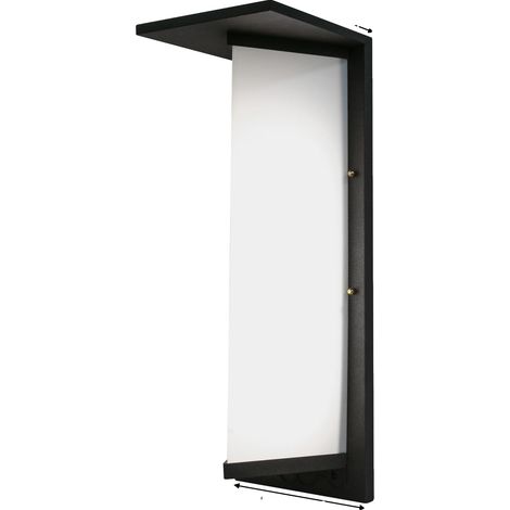 Applique da parete, impermeabili IP55, design moderno, elettriche con cavo (1/2)
