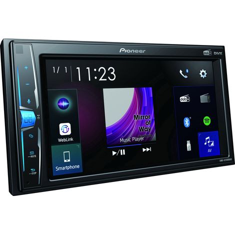 Pioneer DMH-A3300DAB Doppel-DIN Autoradio Bluetooth®-Freisprecheinrichtung, DAB+ Tuner, AppRadio (1/3)