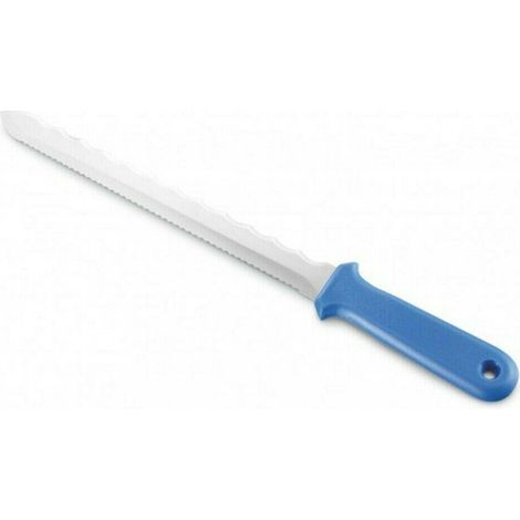 Coltello Professionale per Lana di Vetro e Isolanti 36 cm - Lama Acciaio Inox per Taglio Pannelli