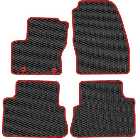 Tappetini dedicati per Ford C-Max II 5 posti dal 2010 al gennaio 2012 - EVA a nido d'ape nera. (1/5)