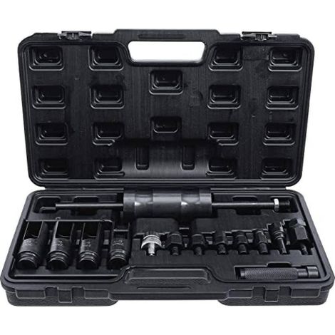 Jeu d Extracteurs d Injecteurs CDI 14 pcs - Acier Robuste - Extraction Facile et Sécurisée, Pro - D-Work (1/5)