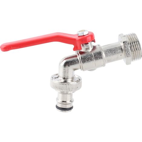 Buse d'arrosage en alliage de zinc Fauset antirouille haute pression pour robinet d'arrosage (1/5)