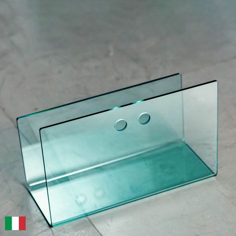 Portariviste in Vetro Curvato L 45 Made in Italy - News (1/3)