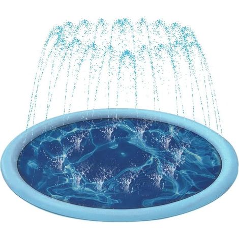 1 Tapis d'arrosage,PVC écologique,jouet rafraîchissant,chien,chat,jardin,été