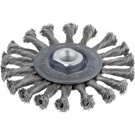 Wolfcraft Stahldraht-Scheibenbürste WS M14 Ø 115 mm 2149000 1 St. (1/3)