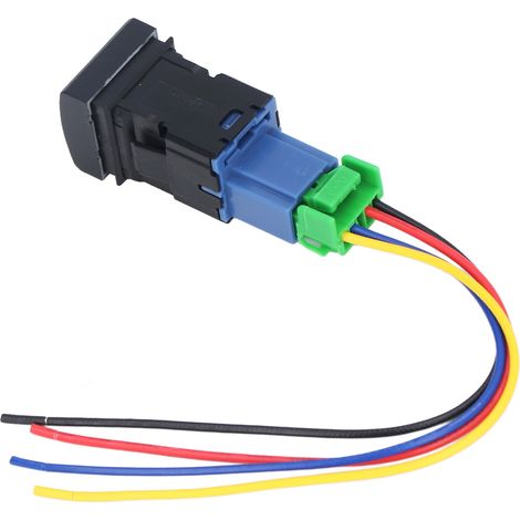 Interrupteur de phares antibrouillard ABS, faisceau de câbles pour phares antibrouillard LED 12 V, accessoire pour modification de voiture (1/5)