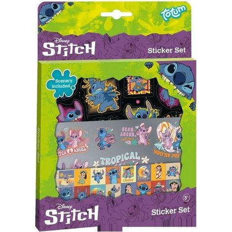 Stitch und Freunde Sticker-Set