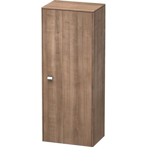 Duravit Brioso armadio mezzo alto 133,0x52,0x36,0 cm, 1 anta, incernierata a destra, Colore (anteriore/corpo): Decorazione ciliegio ticinese, maniglia cromata - BR1311R1073