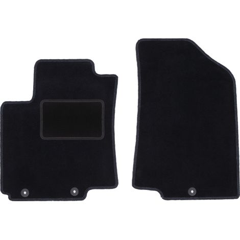 Tapis avant noirs pour : Kia Rio III UB à hayon (2011-2017) (1/5)