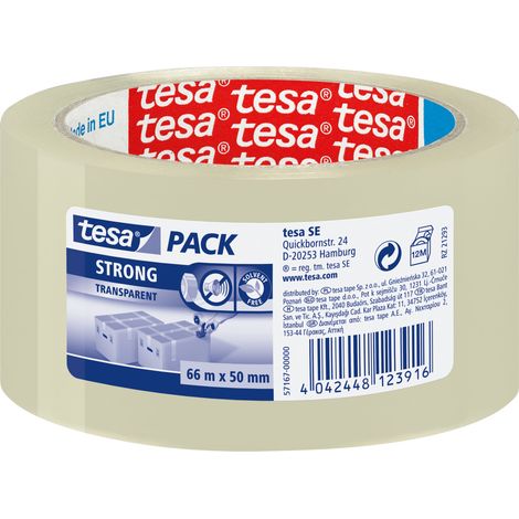 Tesa STRONG ruban adhésif havane 50 mm x 66 m