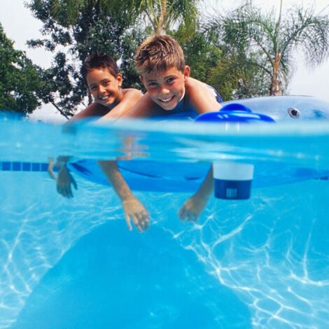 FENOPLASTICADiffuseur désinfectant distributeur automatique flottant pour piscine 12,5 cm (1/3)