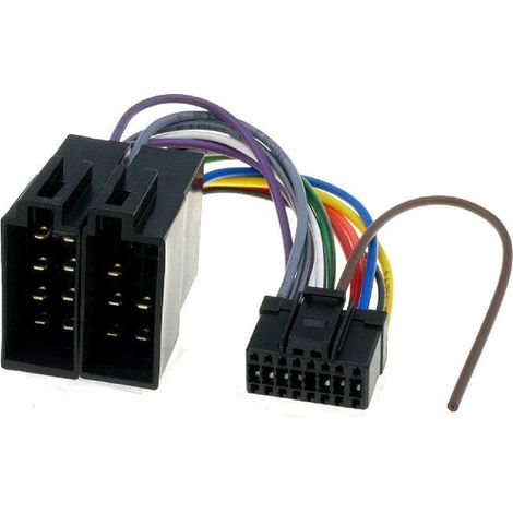 Cable Autoradio Pioneer 16PIN Vers Iso noir 2