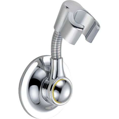 Support de pommeau de douche à ventouse, support mural amovible et multidirectionnel à hauteur réglable pour douchette