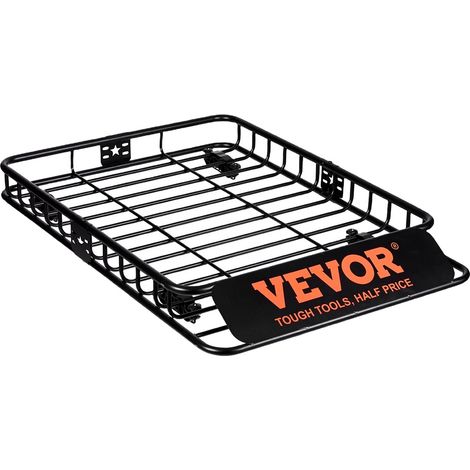Porte-bagages de toit, construction robuste, installation facile, 46 pouces (1/2)