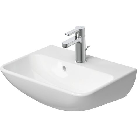Duravit ME by Starck Handwaschbecken, ohne Hahnloch, mit