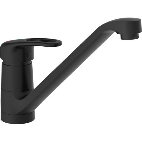 SCHÜTTE Mitigeur monocommande GRANDE cuisine - noir mat (1/6)