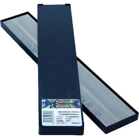 Metallfolien Plattenware 50x300x0,05mm 10Bl/P H+S