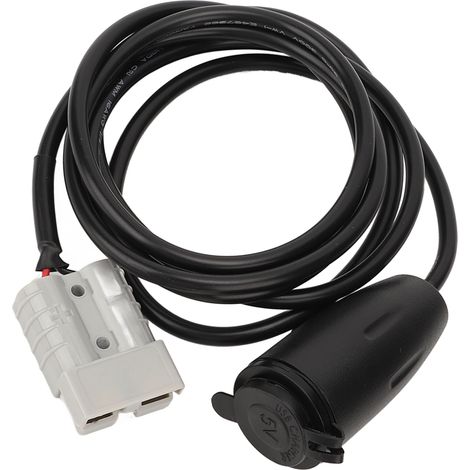 Connecteur de charge batterie 50A à 4.8A, câble avec adaptateur USB, 16AWG, 2 mètres, pour véhicules et usage industriel (1/5)