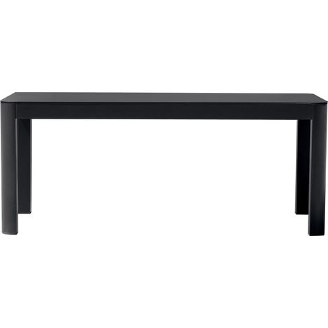 Tavolino da Giardino 100x55x40 cm in Alluminio Antracite (1/2)