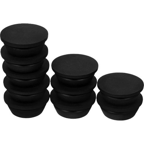 Lot de 10 bouchons en caoutchouc pour orifices de vidange de climatiseur. (1/5)