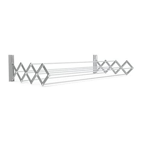 Séchoir à linge extensible 4,9 m – Tiges d'acier plastifiées – Panneaux en aluminium – Capacité 20 kg – Largeur 60 cm – Artweger