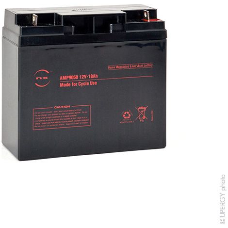 NX - Batterie plomb AGM NX 18-12 Cyclic 12V 18Ah M6-M