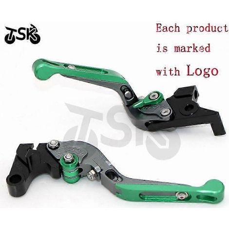 Levier de frein et d'embrayage pliable et extensible CNC avec logo, 20 couleurs, pour Kawasaki Z1000 SX Z1000SX Tourer 2017 (H) (1/5)