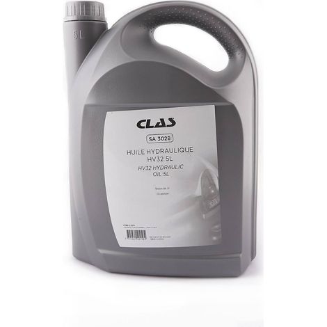 5 litres d'huile hydraulique HV32 (spécial ponts élévateurs) - SA 3028 - CLAS Equipements
