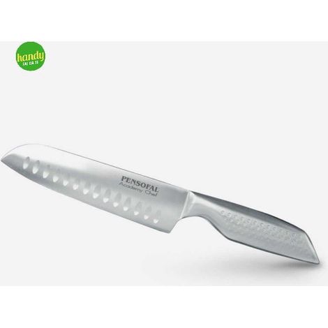 Academy Chef-Coltello Santoku In Acciaio Inox 18 Cm