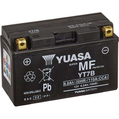 BATTERIA YUASA YT7B-BS 12V 6,5 Ah (1/2)
