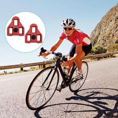 Cales pour Pédales Taquets de Vélo Compatibles avec Peloton, Conception Ergonomique et Fonction Mémoire (1/4)