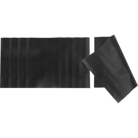 Lot de 5 tapis de barbecue antiadhésifs épais 40x33cm en téflon résistant (1/5)