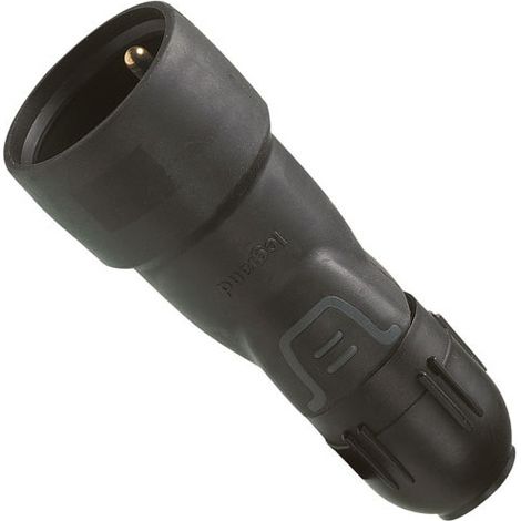 Legrand Enchufe 16 A negro con testigo LED de seguridad