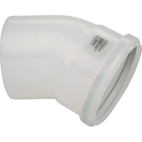 Bosch Accessori scarico fumi AZB 966 Curva a 30 Gr, d:160 mm, PP, 7746900686